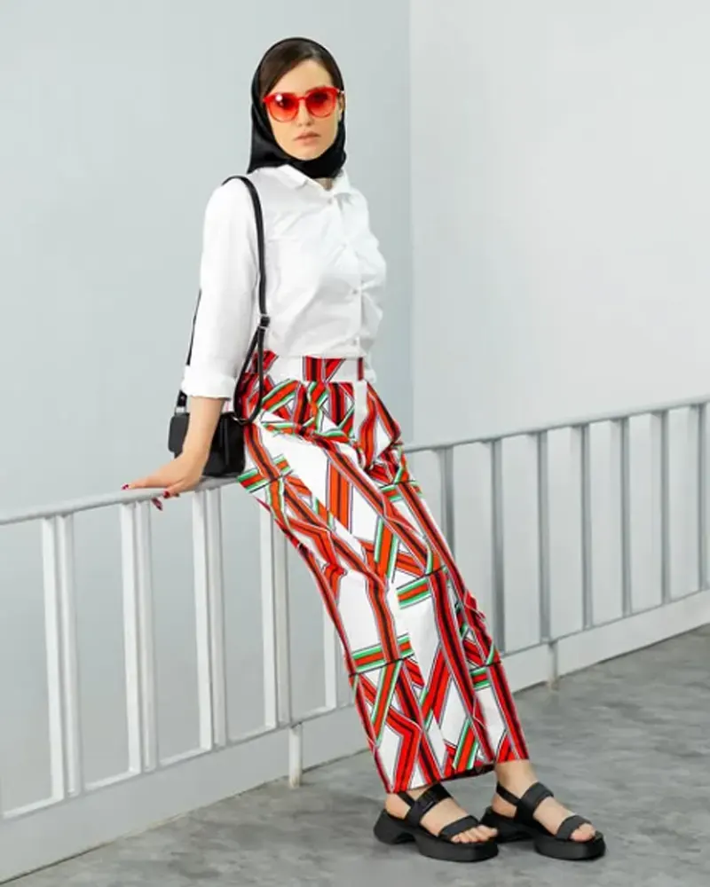 ست شومیز شلوار زنانه ترند اینستاگرام